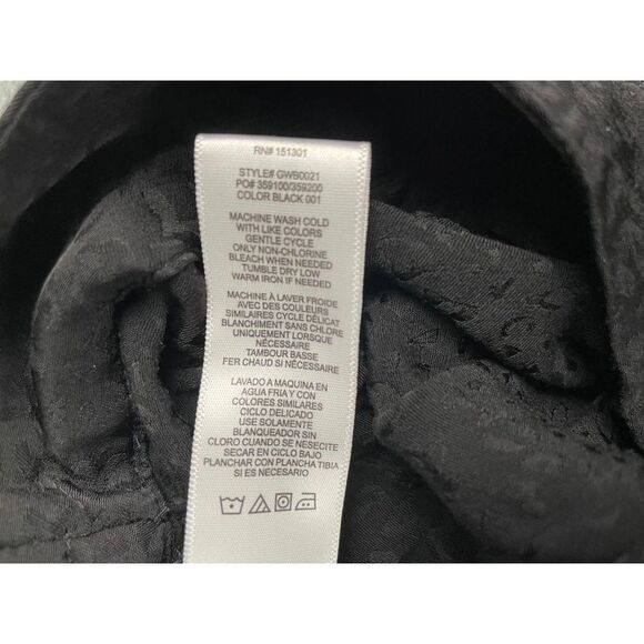 Good American Women's Pleated Pants Size 5/2X Black Leopard Print Rayon Viscose - Picture 5 of 6